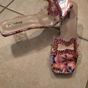 Women's Multicolor Heels